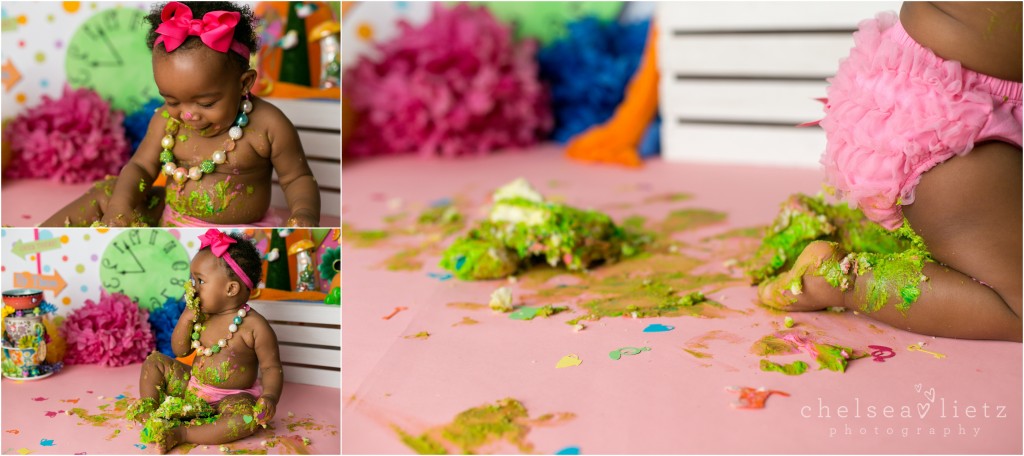 Stone Oak birthday cake smash photos | Chelsea Lietz Photography