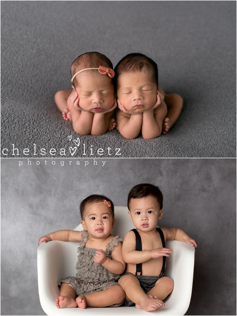 Chelsea Lietz Photography | twin baby pics in San Antonio