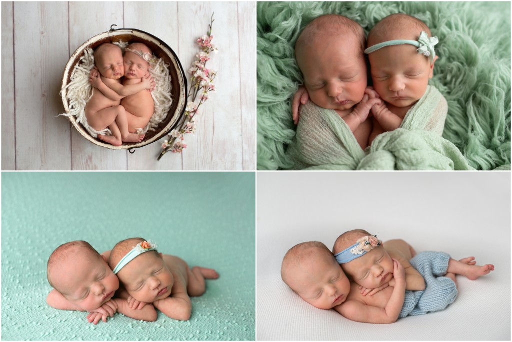 twin newborn photos in San Antonio | Chelsea Lietz Photography