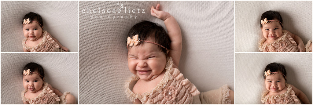 newborn baby photos in San Antonio | baby smiles