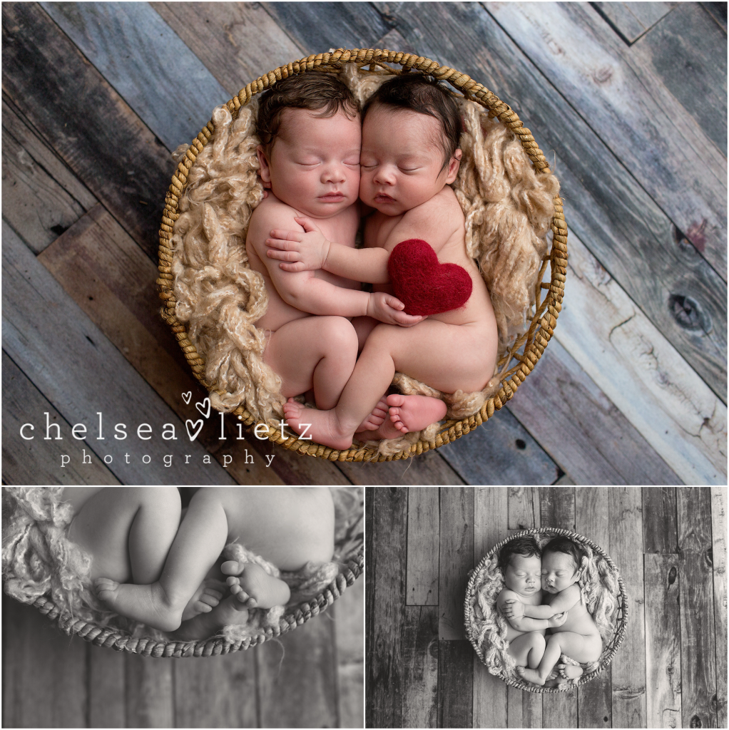 adopted twin boys posed for photos