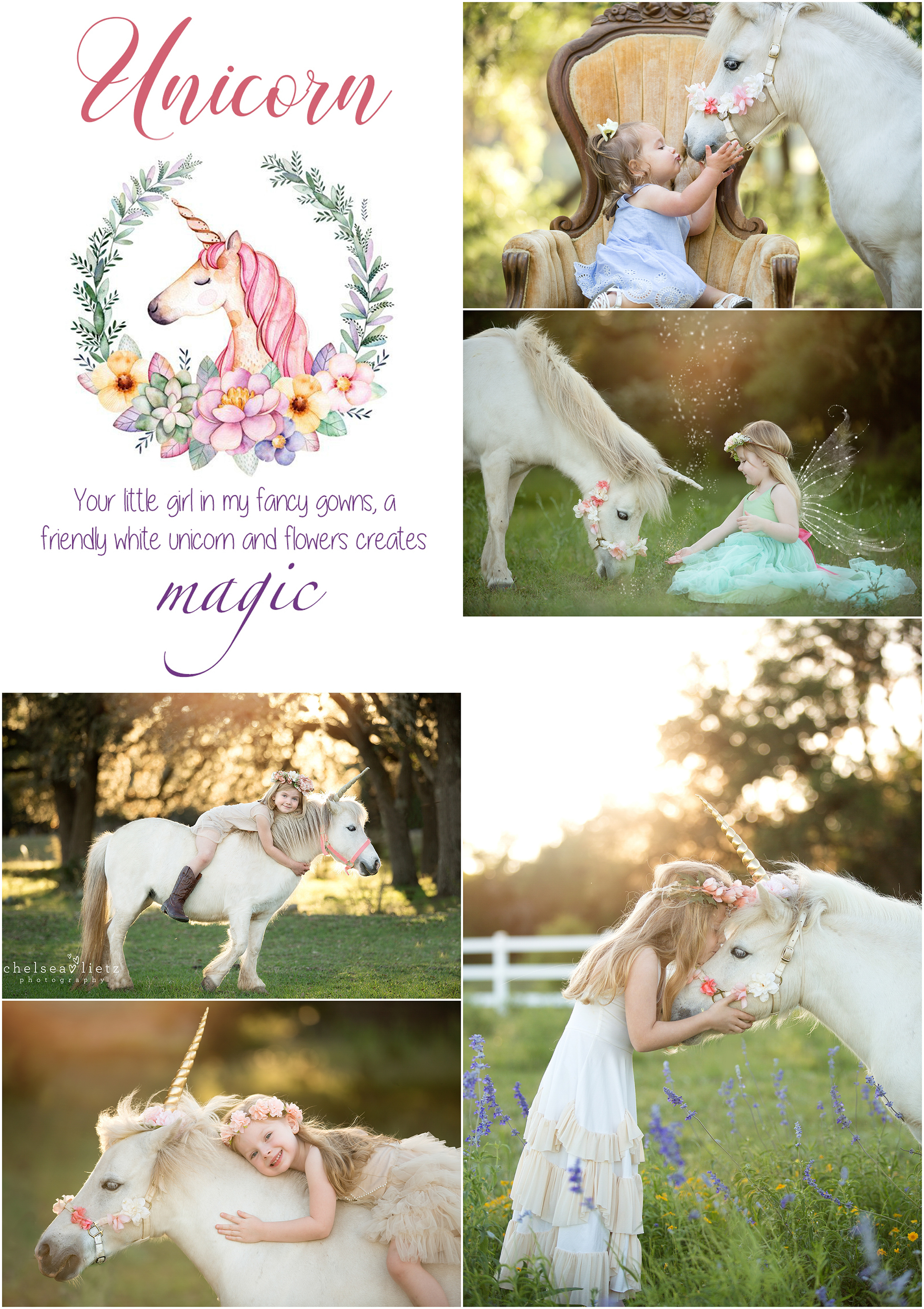 unicorn photos in San Antonio | Chelsea Lietz Photography