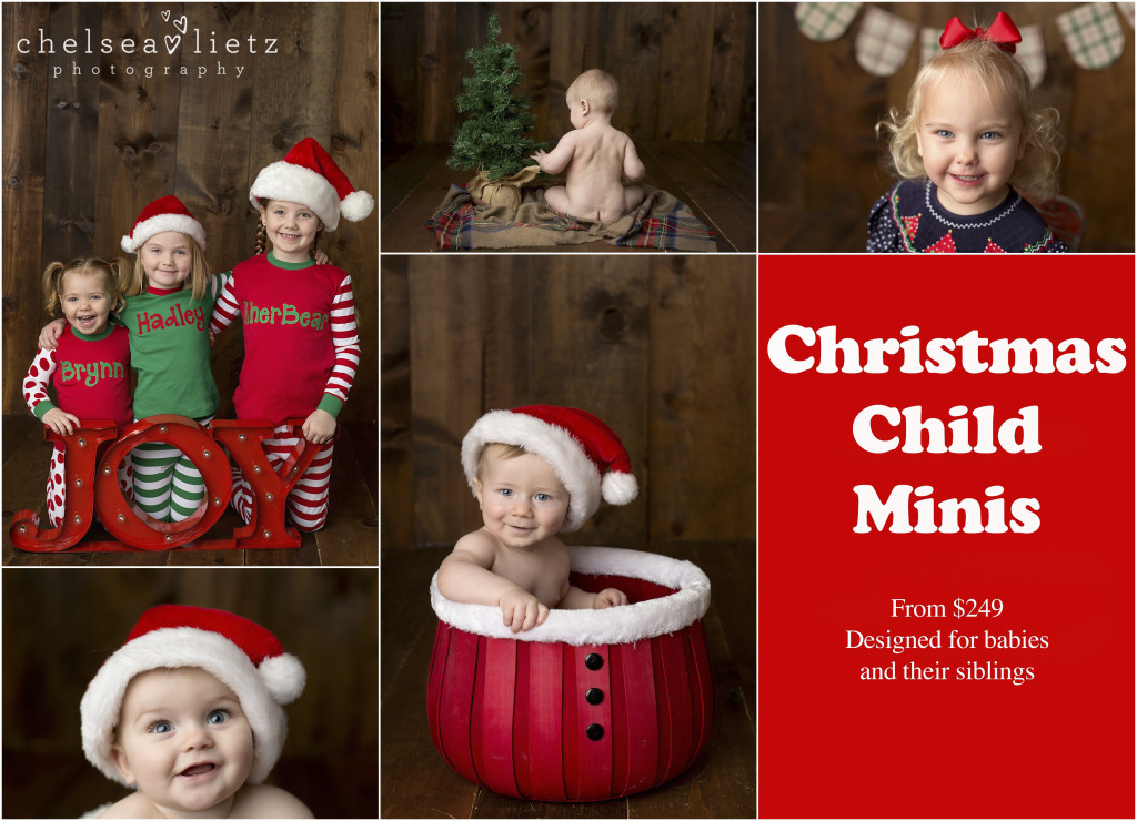 christmas baby photos | Chelsea Lietz Photography