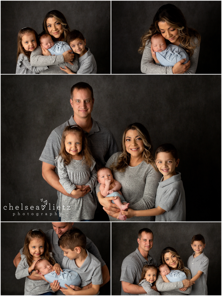 Family newborn photos in San Antonio | Chelsea Lietz Photography 