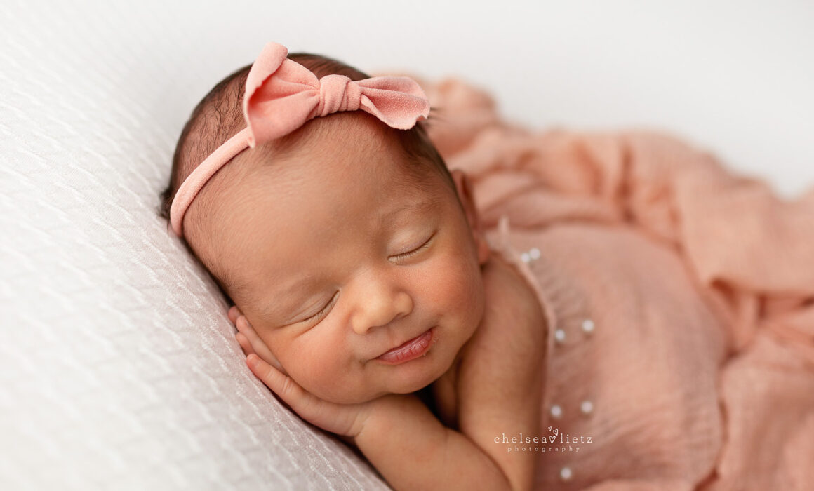 san antonio baby girl smile photos