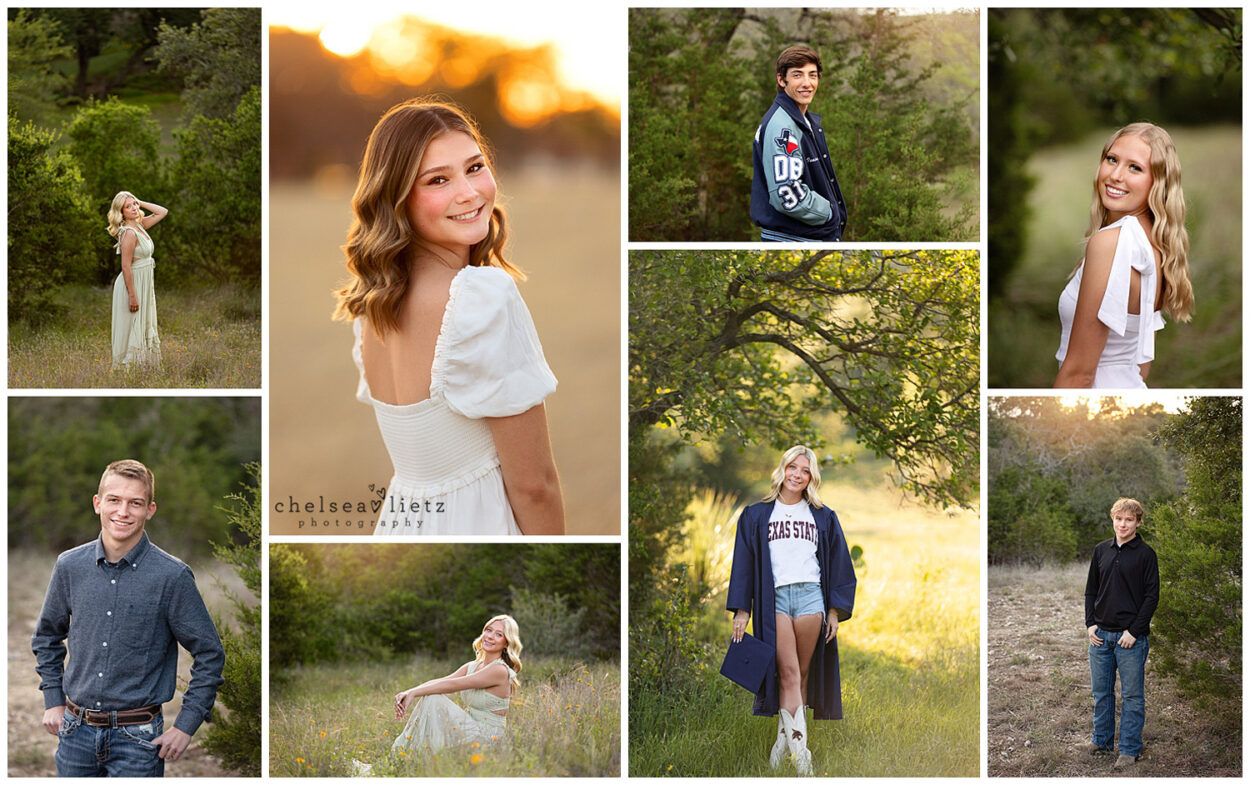 outdoor senior photos san antonio